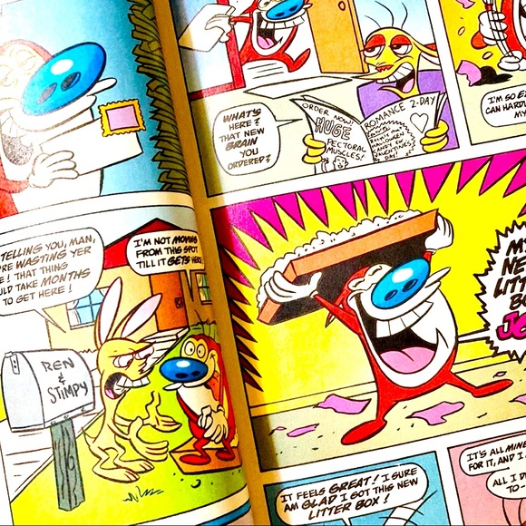 #24 Marvel Comics The Ren and Stimpy Show Issue Nov Good - Picture 4 of 5
